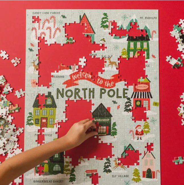 Welcome To The North Pole Puzzle - Mercantile213