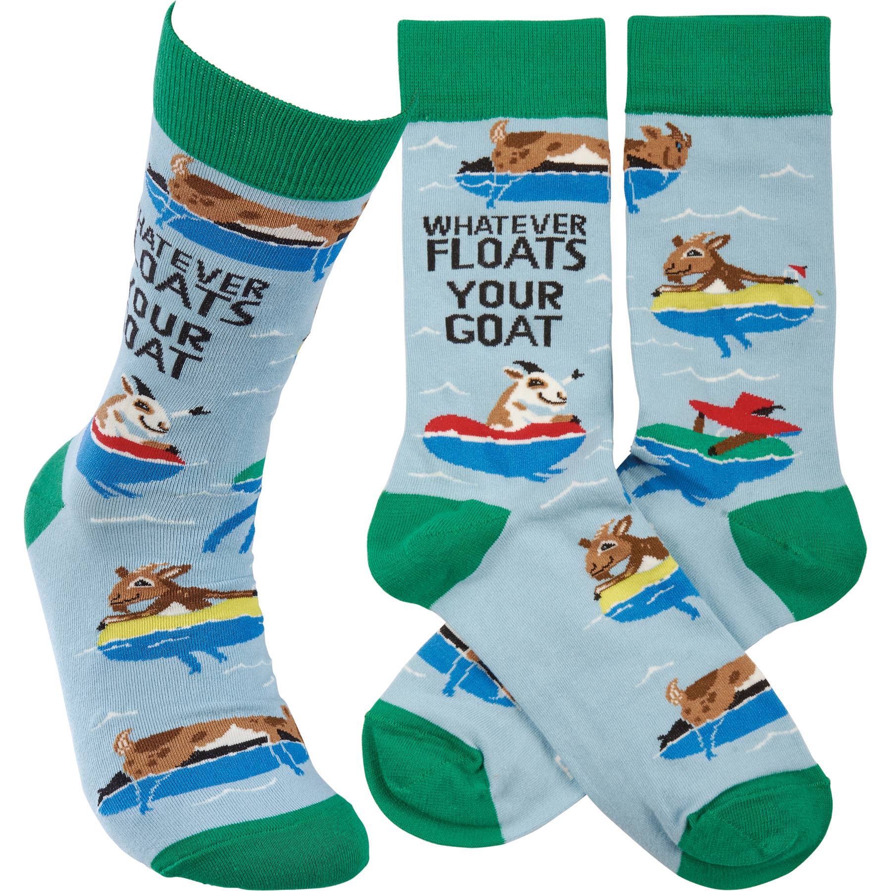 Whatever Floats Your Goat Socks - Mercantile213