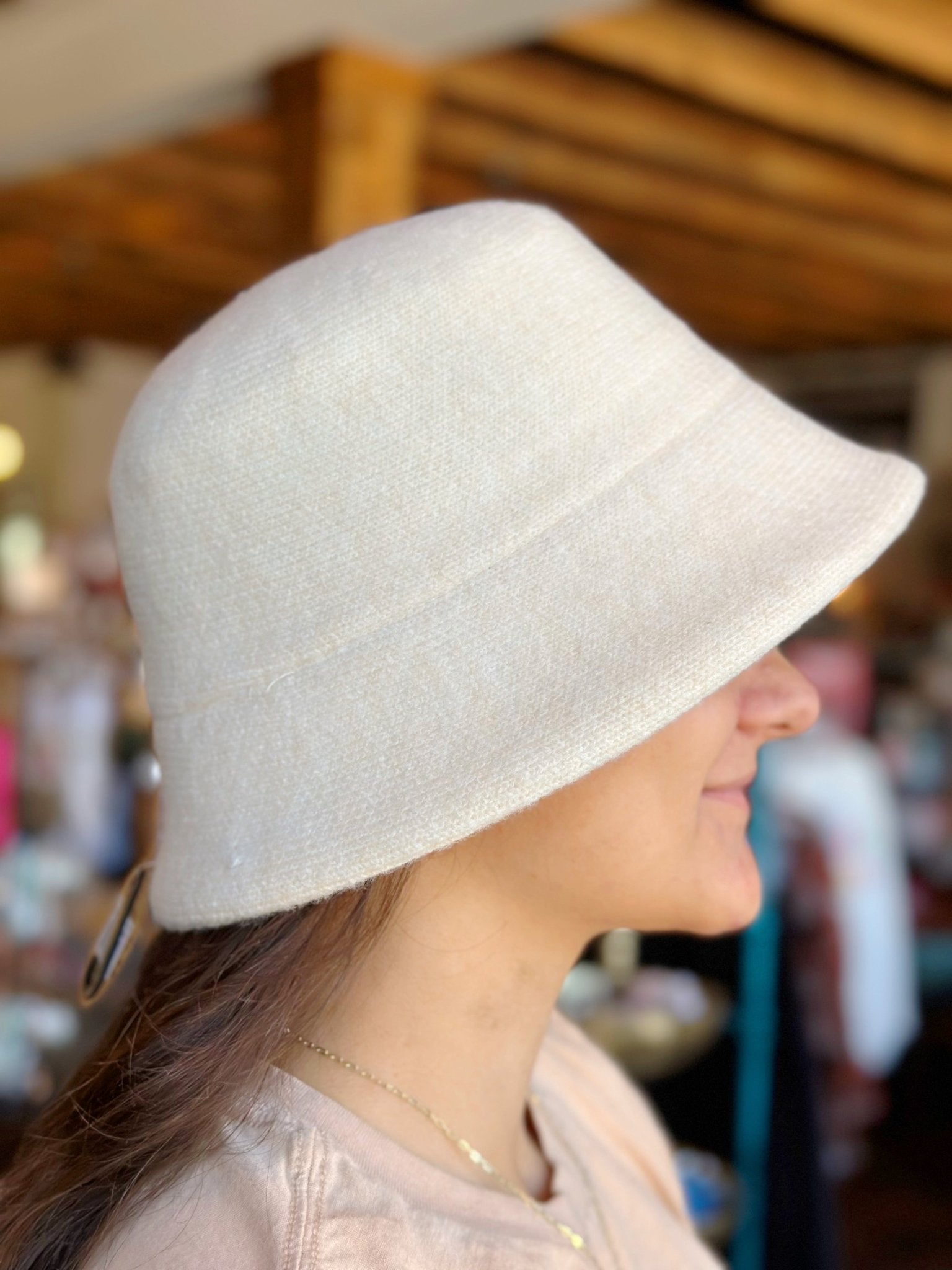 Women's Cloche Hat - Oat - Mercantile213