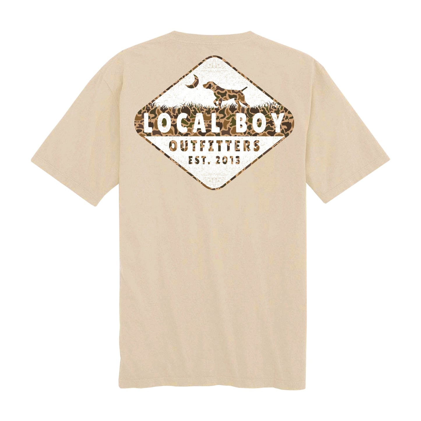 Yth Local Dog Old School Tee- Latte - Mercantile213