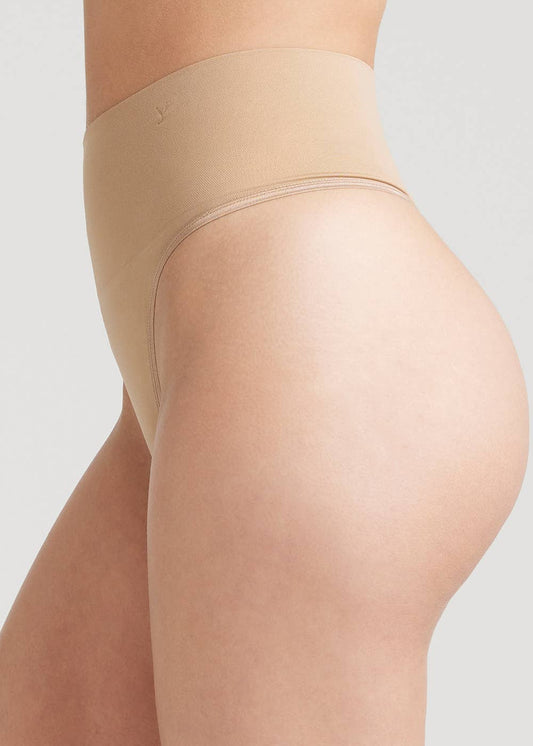 Yummie Ultralight Shapewear Thong: Almond - Mercantile213
