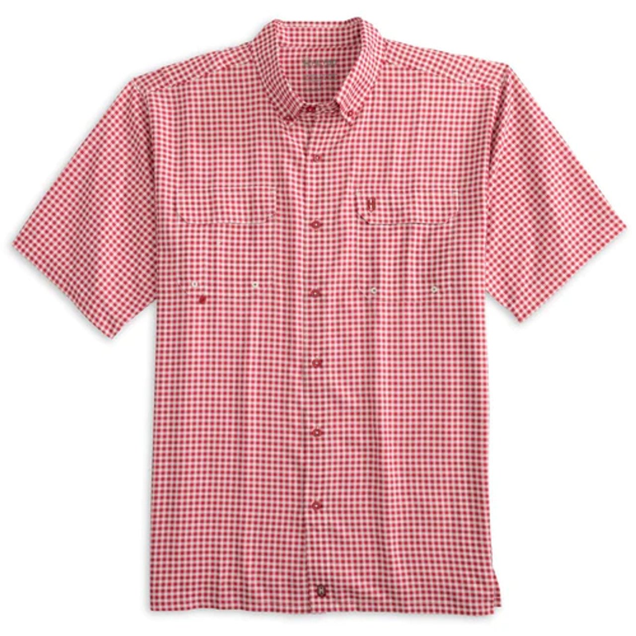 Beaufort Fishing Shirt- Red Gingham - Mercantile213