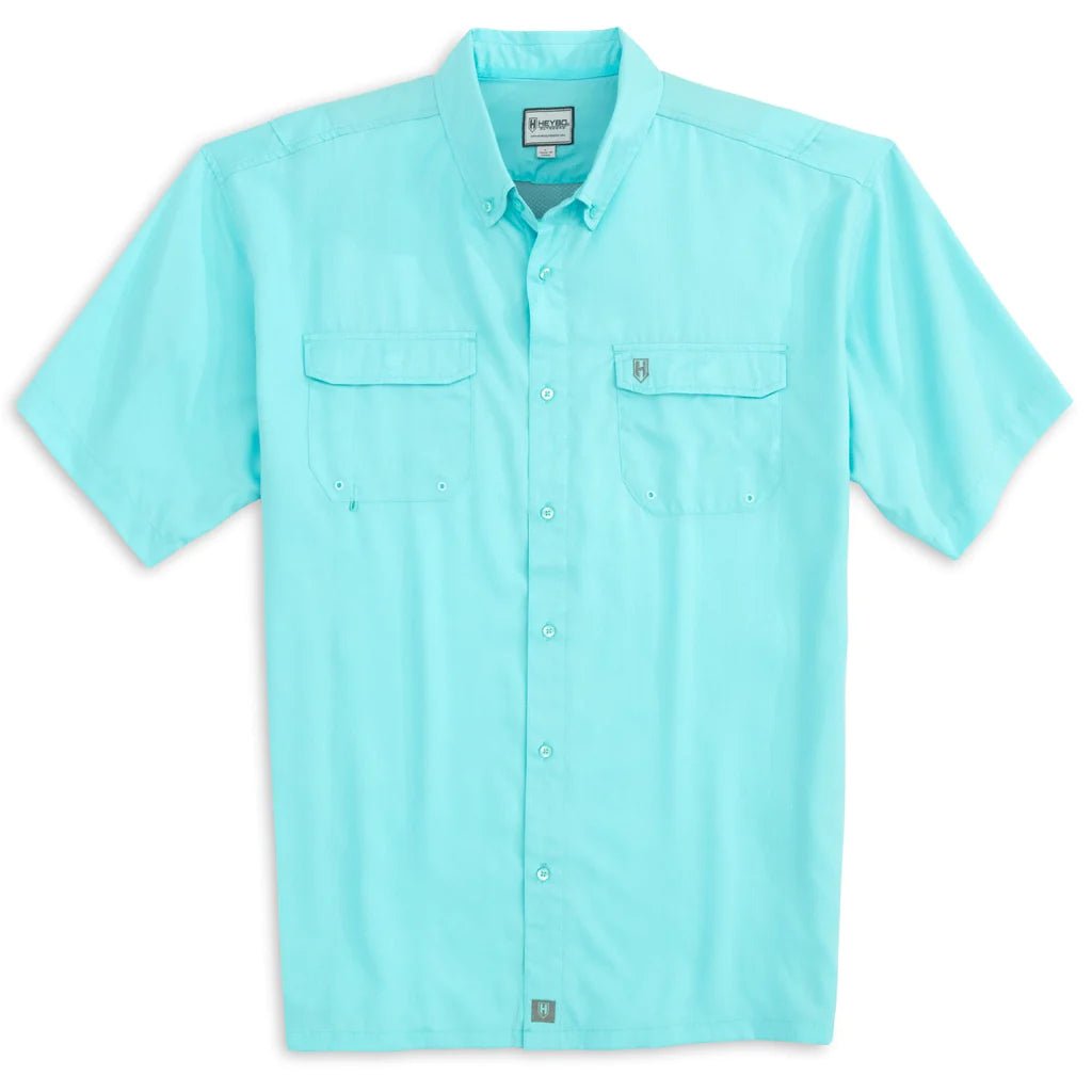 Beaufort Fishing Shirt- Seafoam - Mercantile213