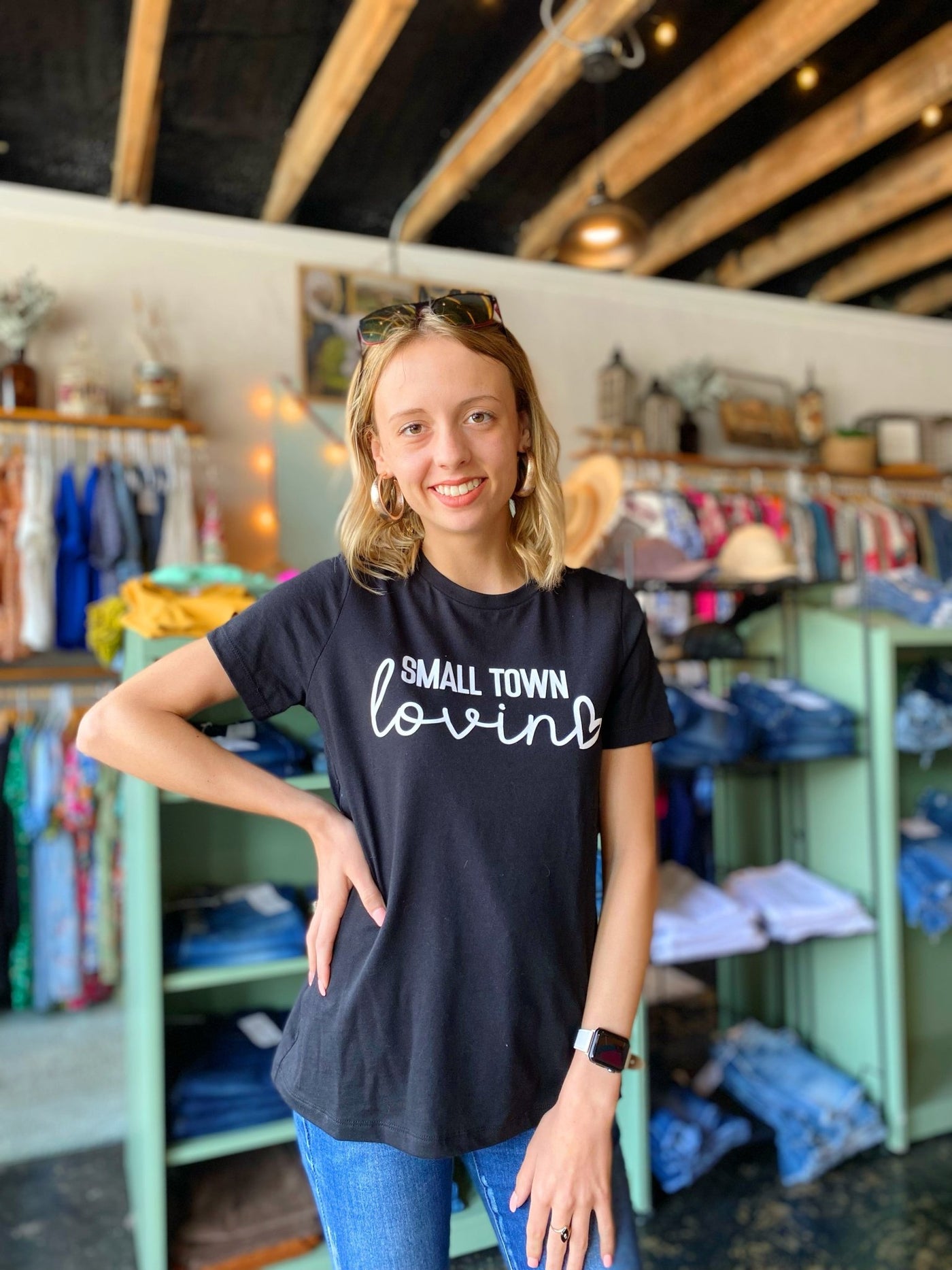 Black Small Town Lovin - Mercantile213