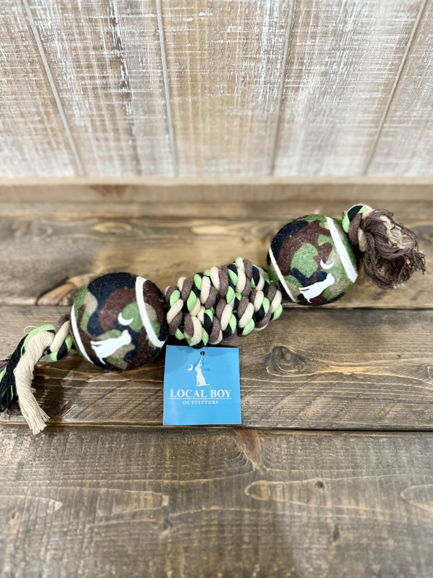 Braided Rope Toy- Camo - Mercantile213