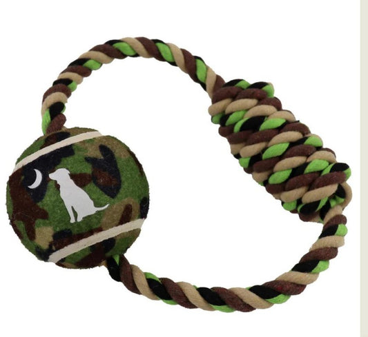 Camo Circle Rope Toy- Pets - Mercantile213