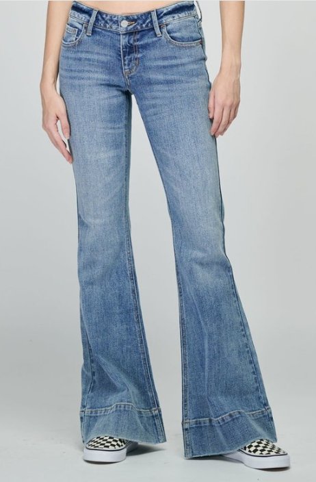 Cello Low Rise Flare- WV38689 - Mercantile213