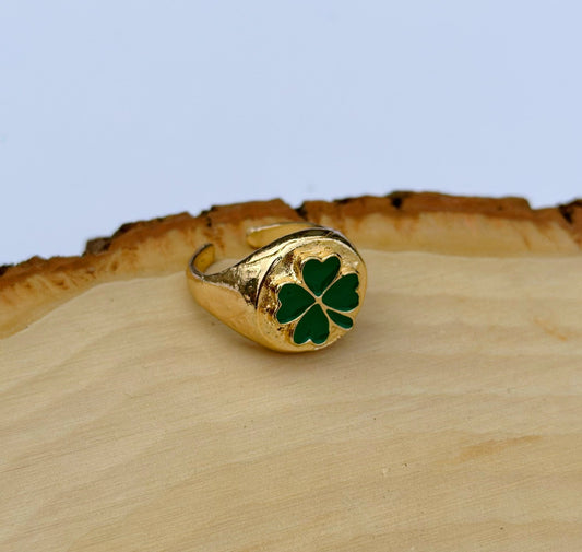 Clover Adjustable Ring - Mercantile213