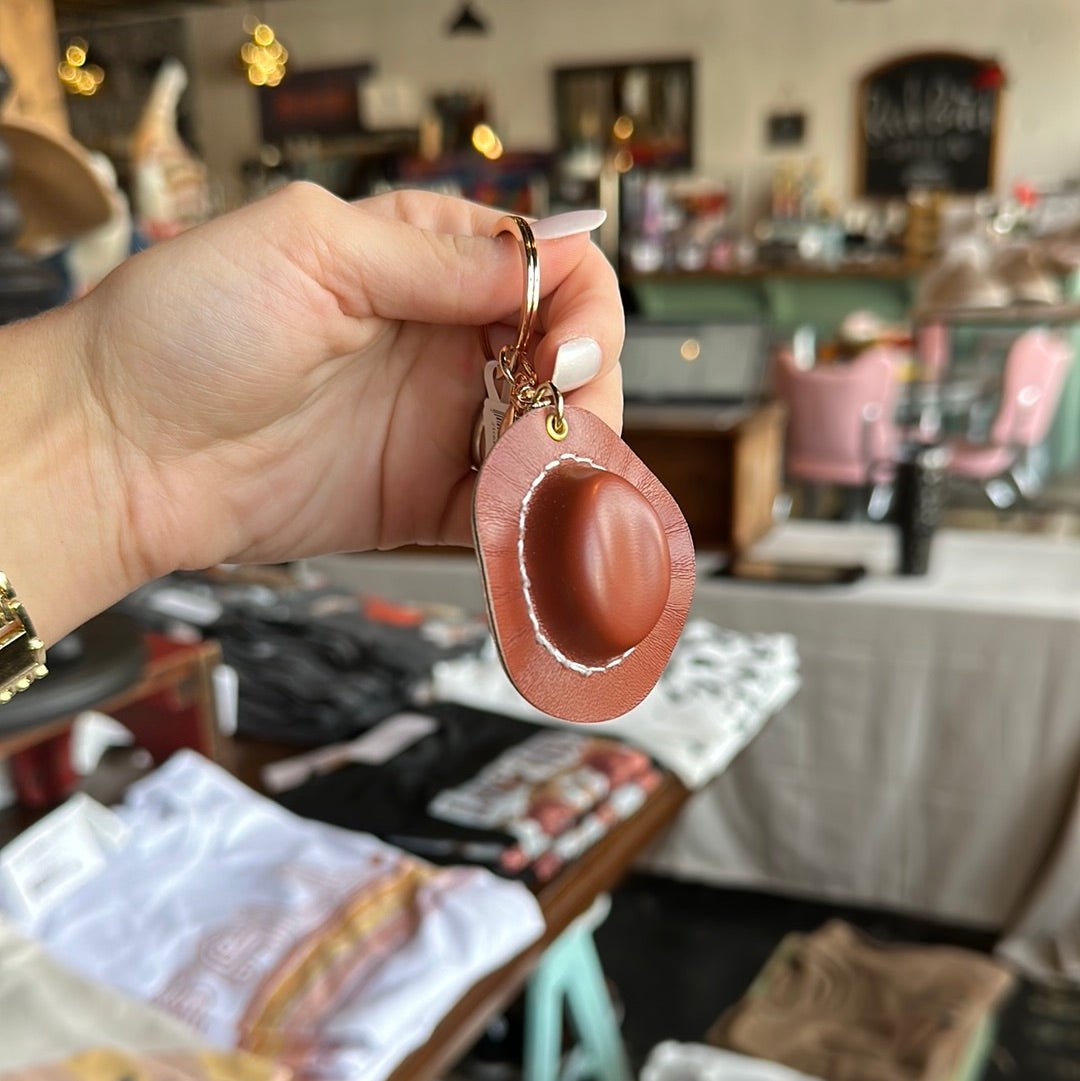 Cowboy Hat Keychain - Mercantile213