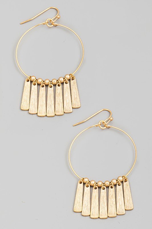 Flat Bar Hoops- G - Mercantile213