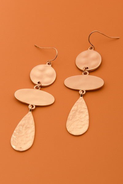 Geo Drop Earrings - Mercantile213