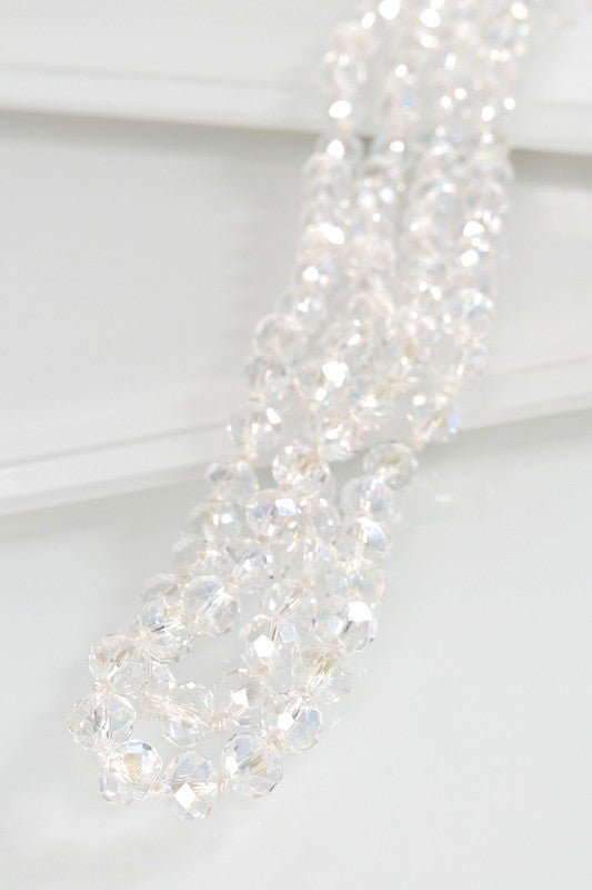 Glass Bead Long Necklace - Mercantile213