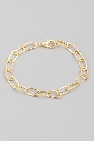 Gold Link Bracelet - Mercantile213
