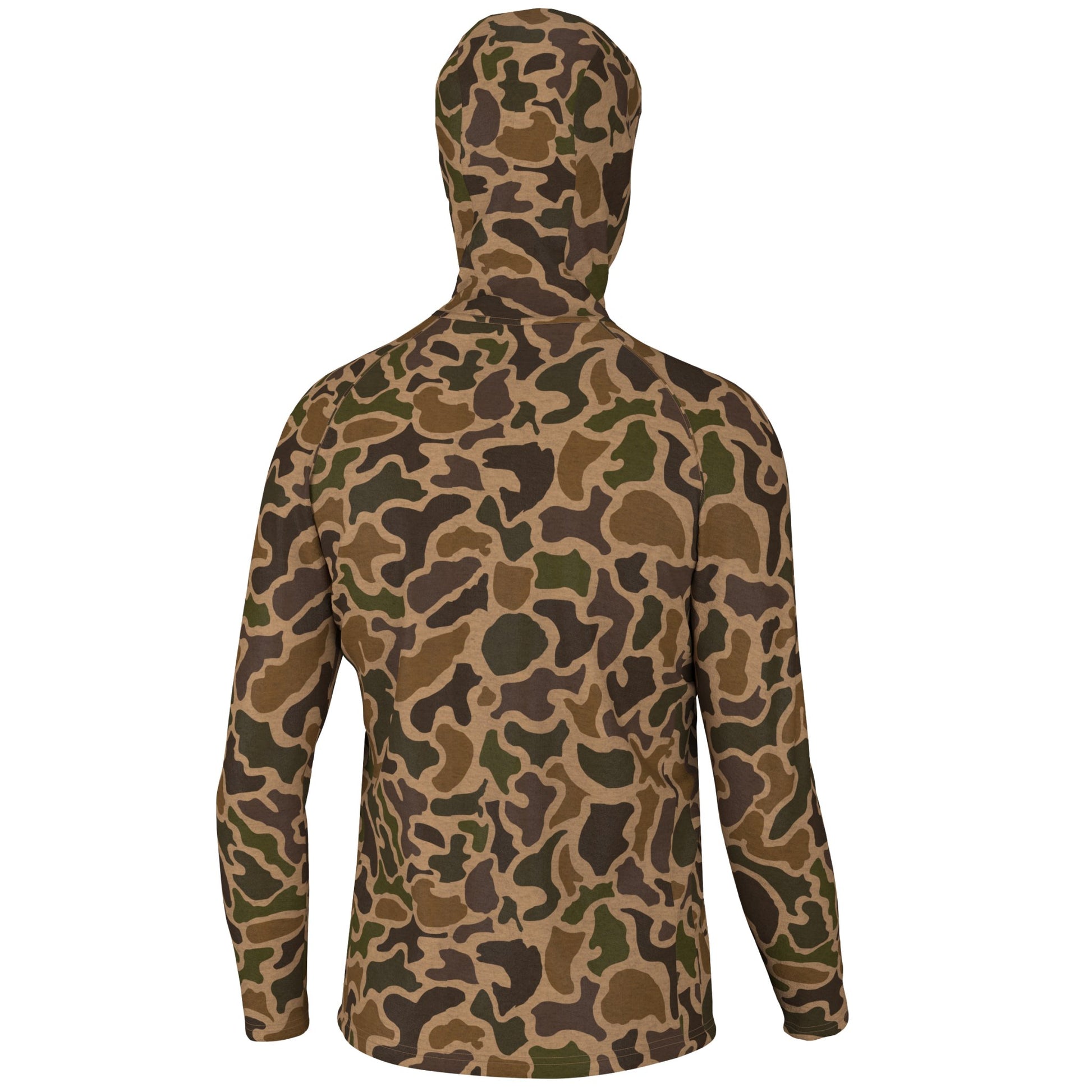 Heather Blend Hoodie- Old School Camo - Mercantile213