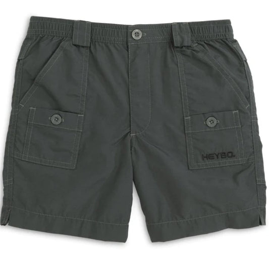 Heybo Bay Shorts- Charcoal - Mercantile213