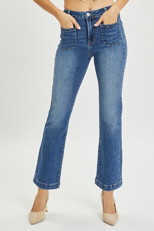 High Rise Patch Pocket Straight- RDP5610 - Mercantile213