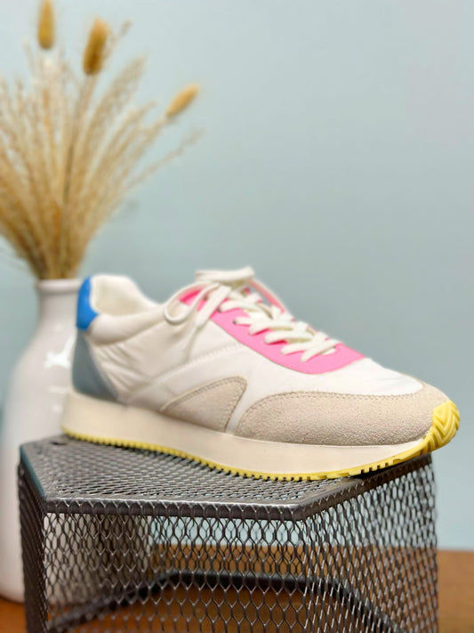 Matisse Farrah Pink/White Sneakers - Mercantile213