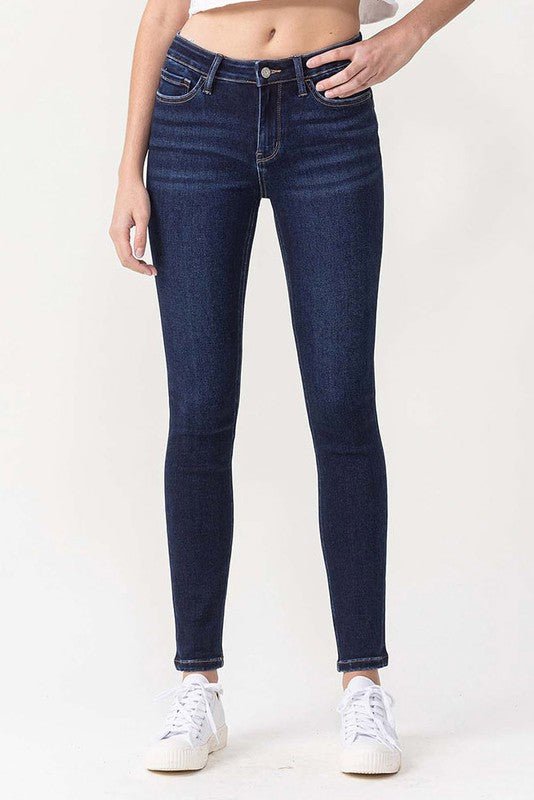 Mid Rise Ankle Skinny Jean LV1014 - Mercantile213