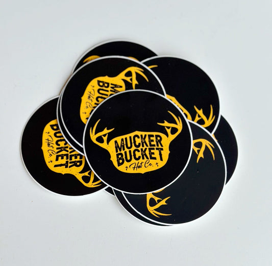 Mucker Bucket Hat Co Stickers - Mercantile213