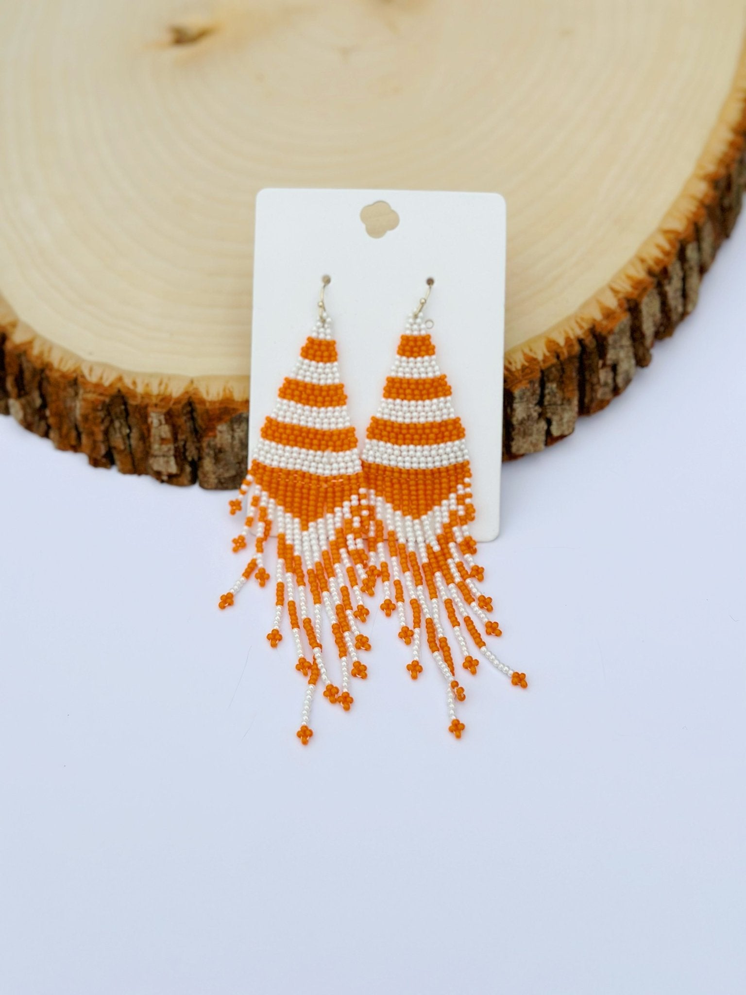 Orange Bead Tassel - Mercantile213