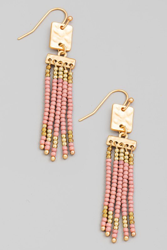 Pink Fringe Bead - Mercantile213