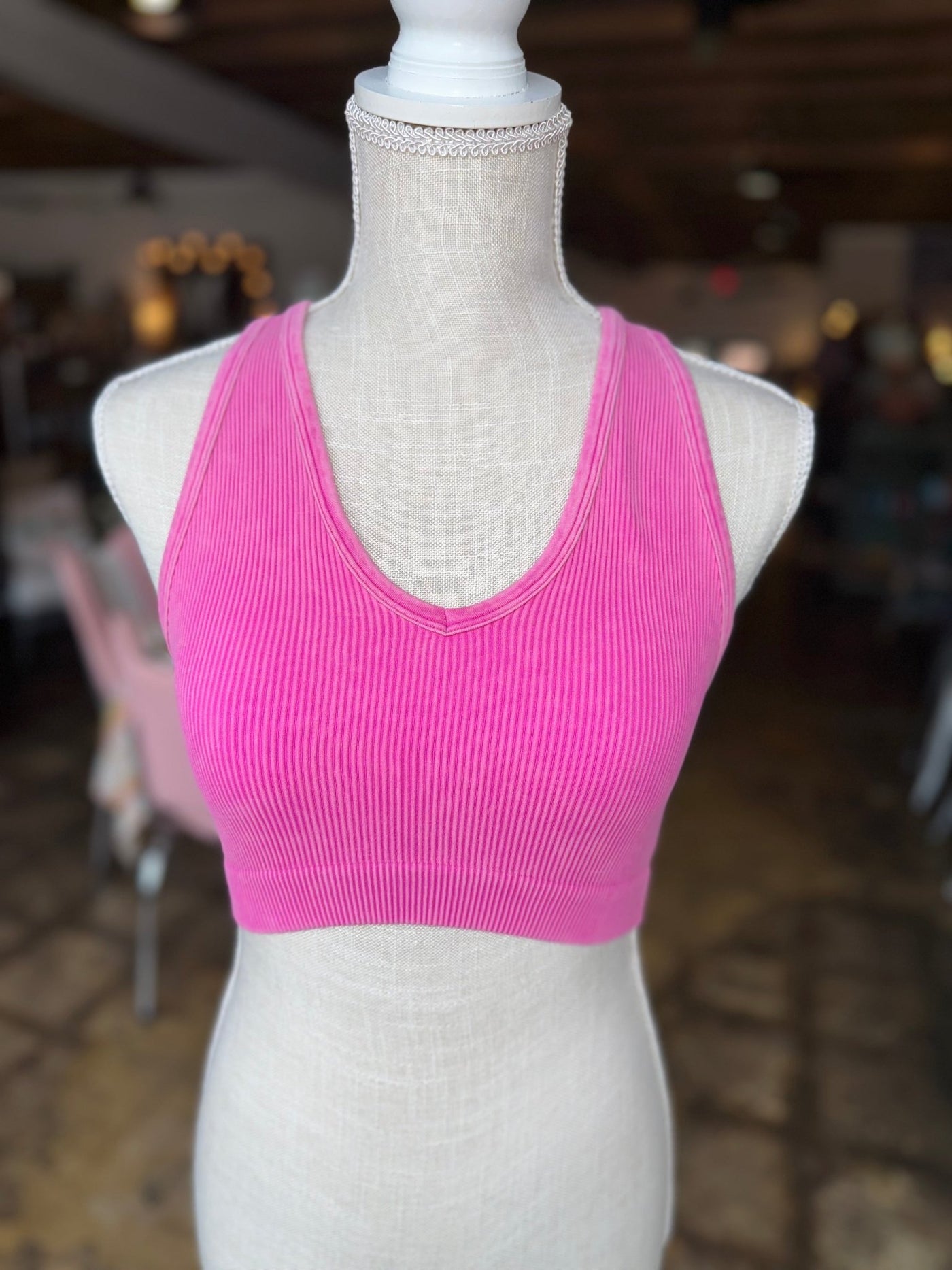 Pink Racerback - Mercantile213
