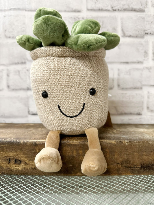 Plush Stuffed Succulent Plant- Khaki - Mercantile213