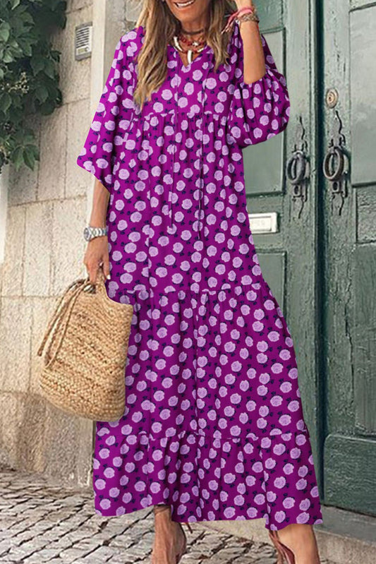 Purple Boho Dress - Mercantile213