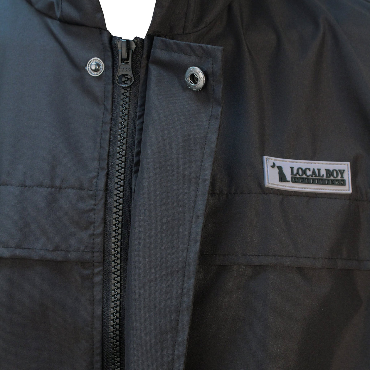 Rain Jacket- Black - Mercantile213