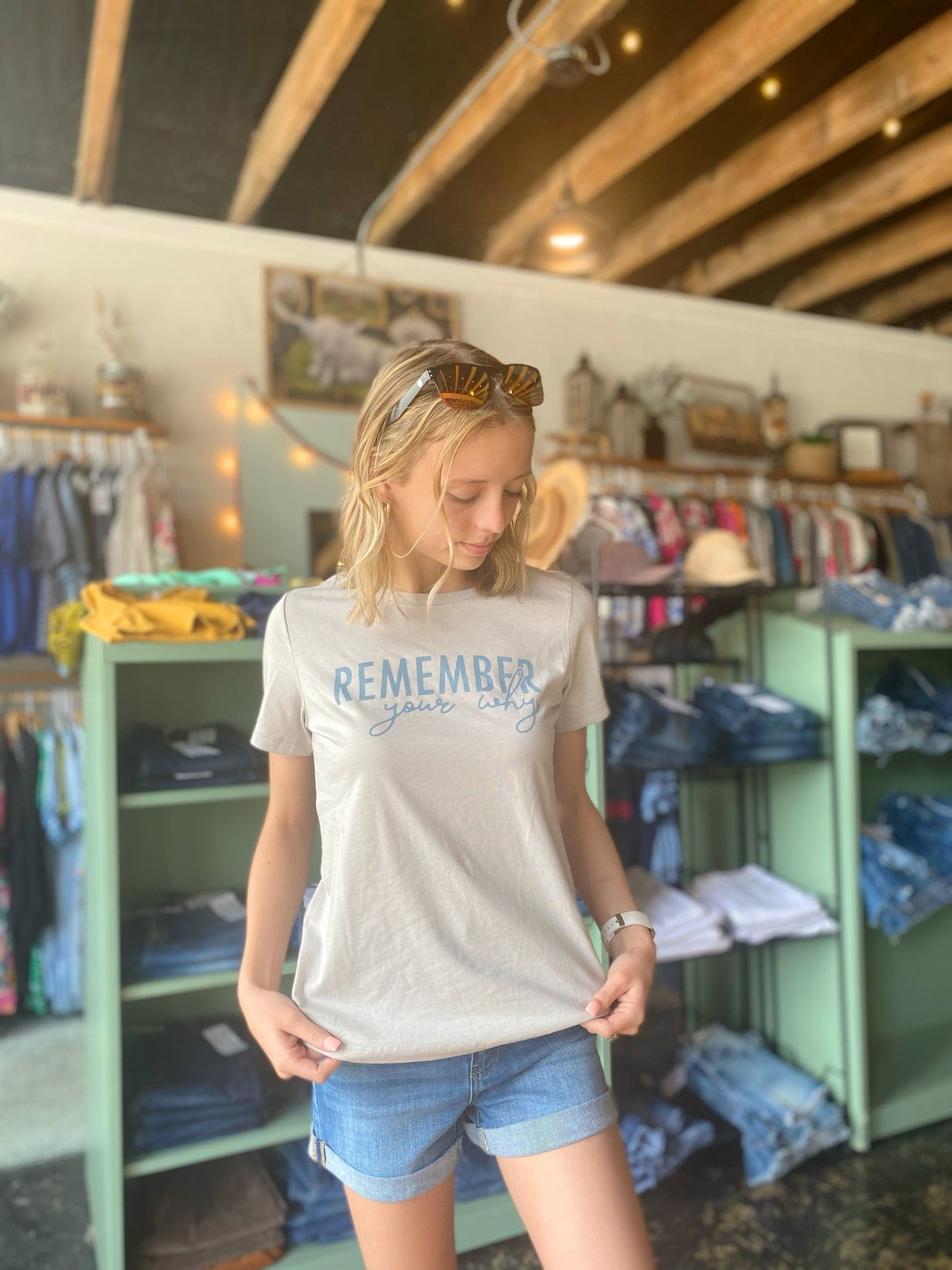 Remember Your Why Tee - Mercantile213
