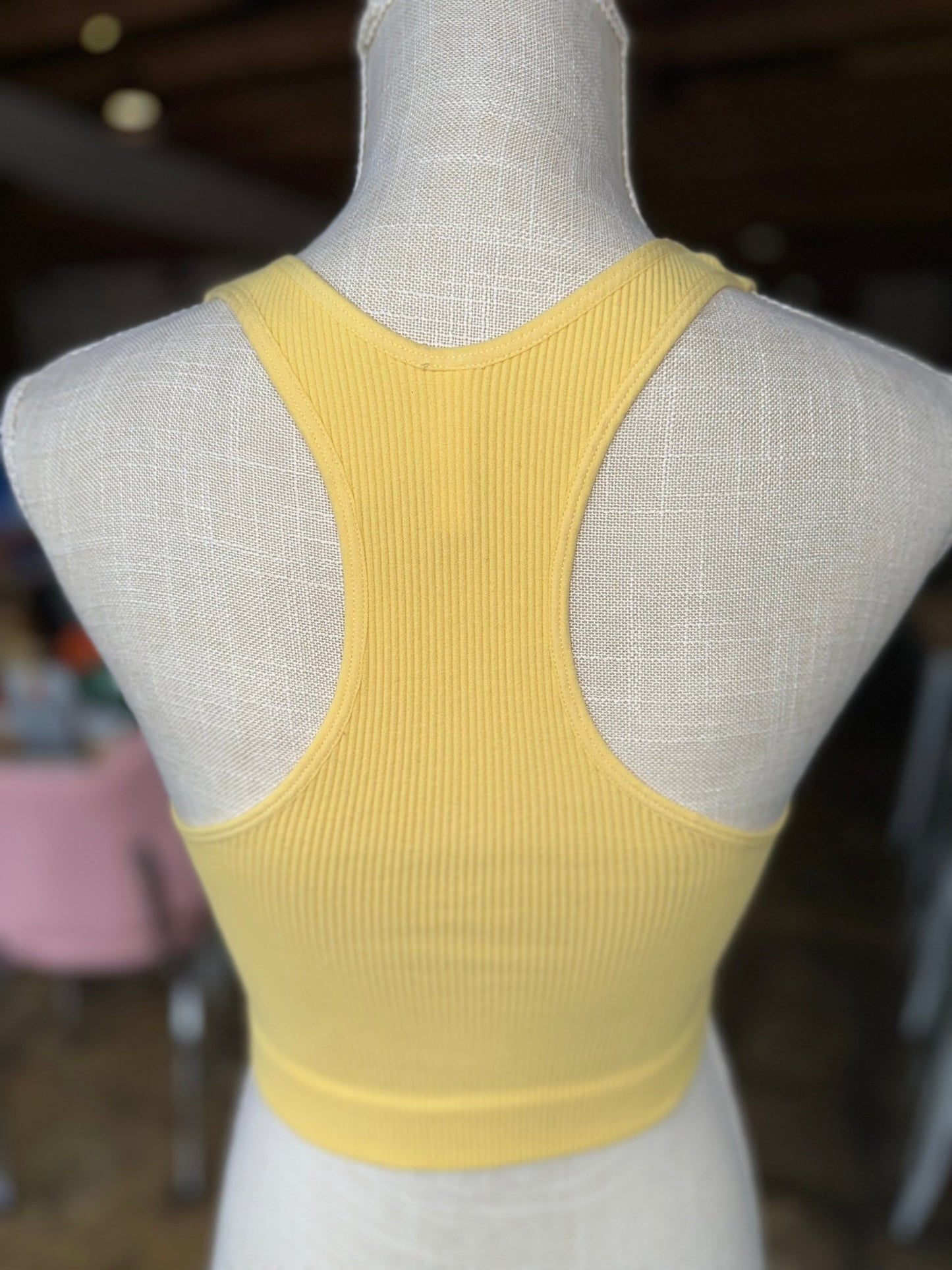 Ribbed Racerback Tank - Mercantile213