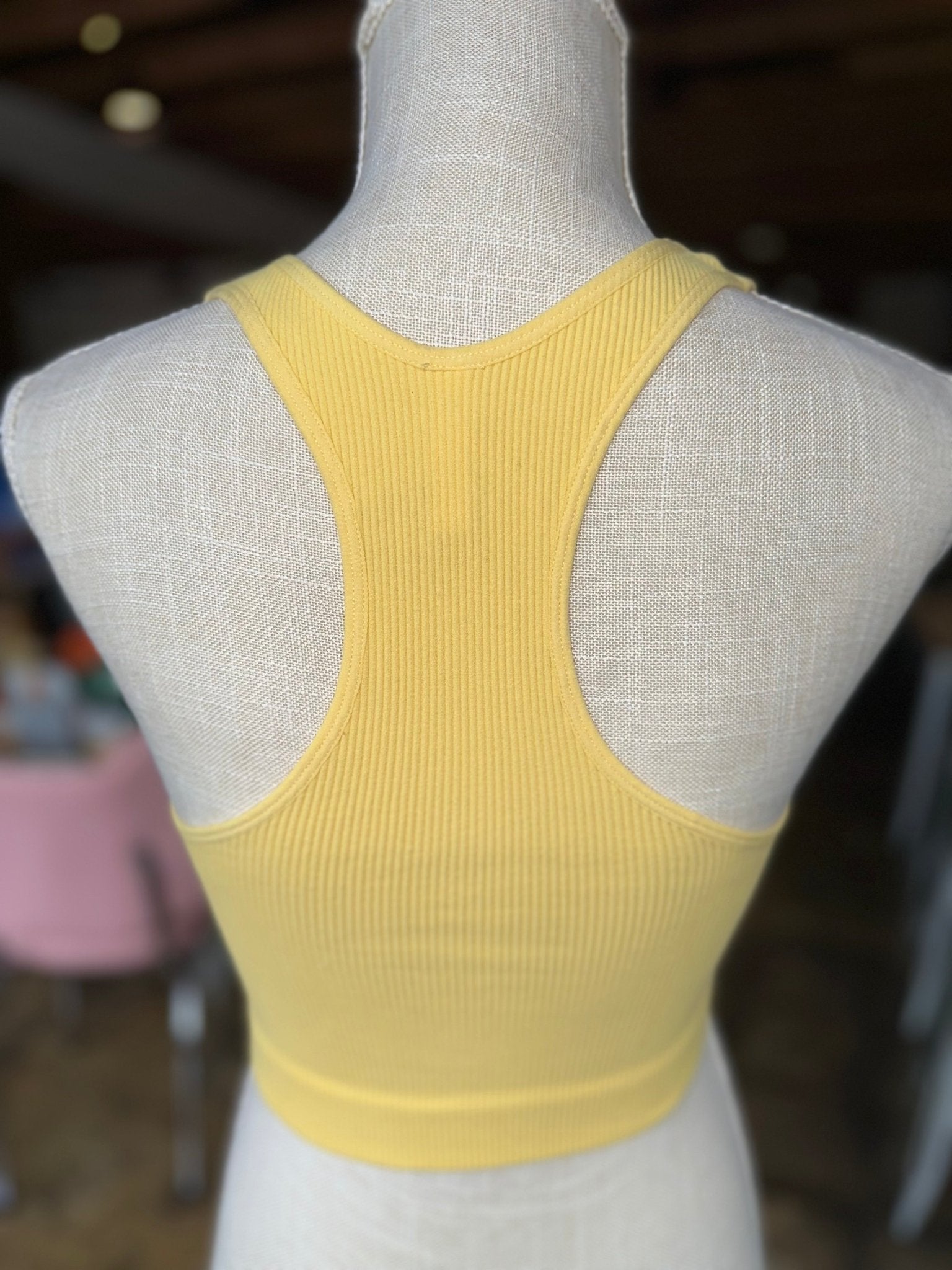 Ribbed Racerback Tank - Mercantile213