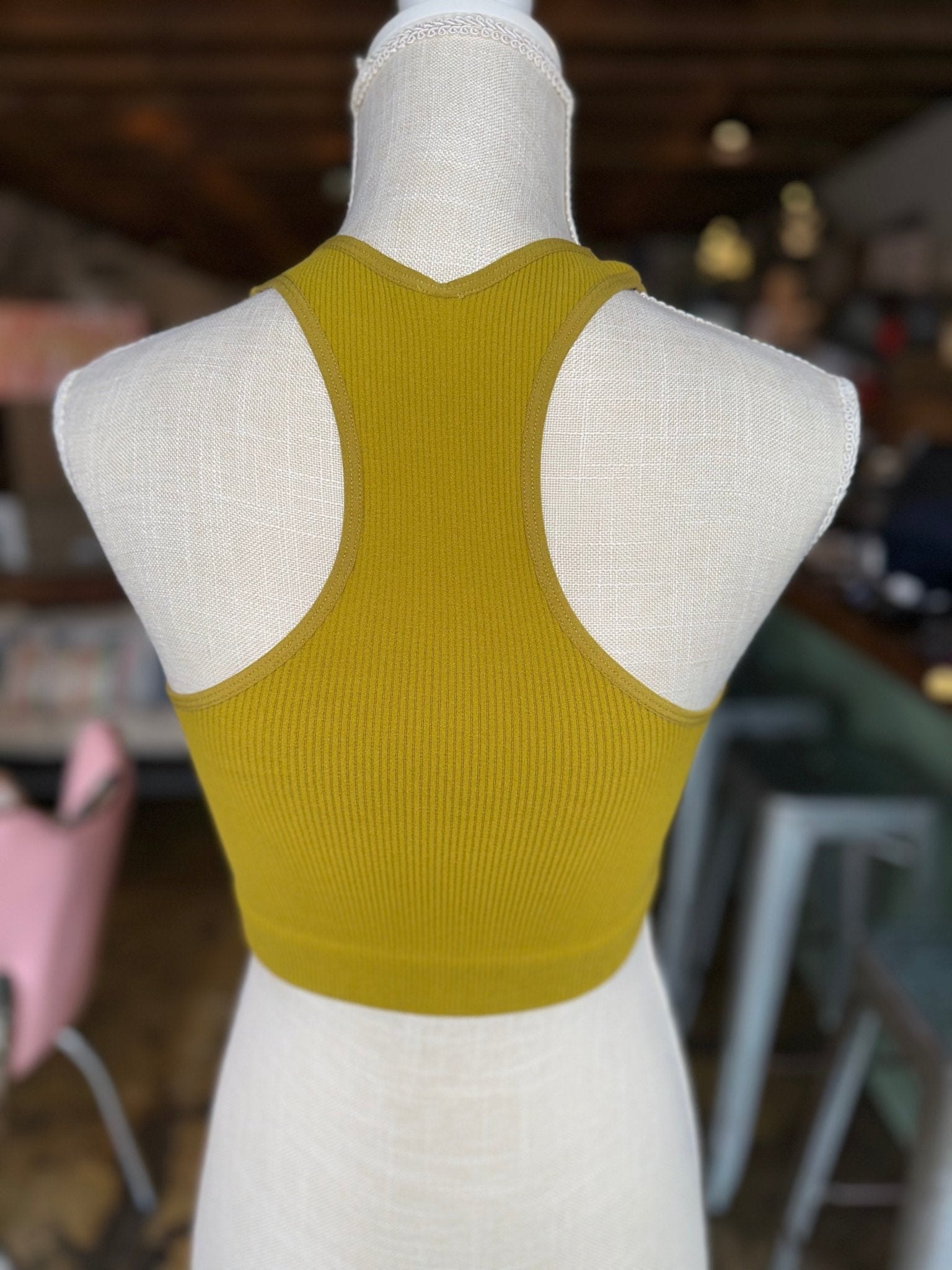 Ribbed Racerback Tank - Mercantile213