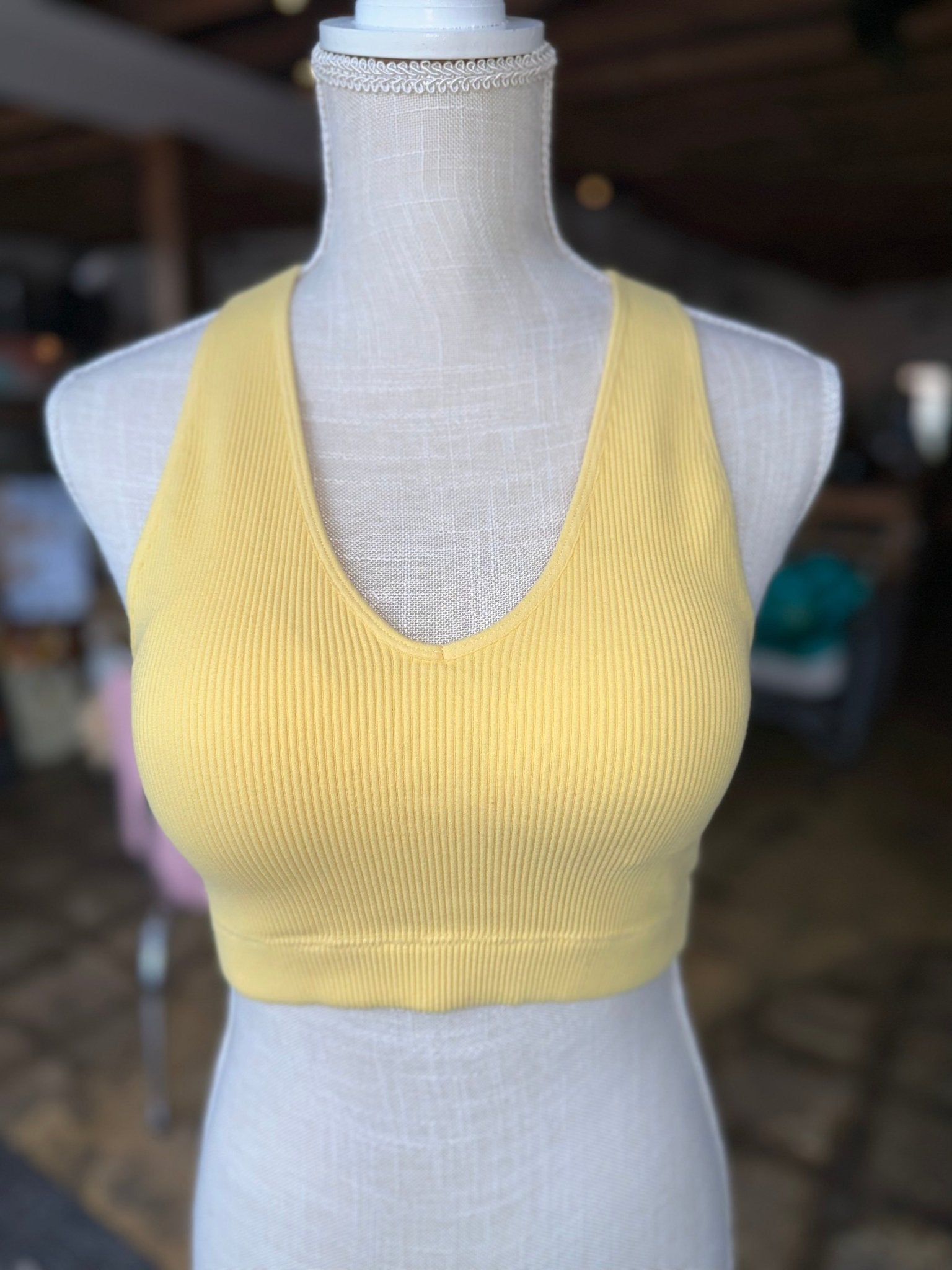 Ribbed Racerback Tank - Mercantile213