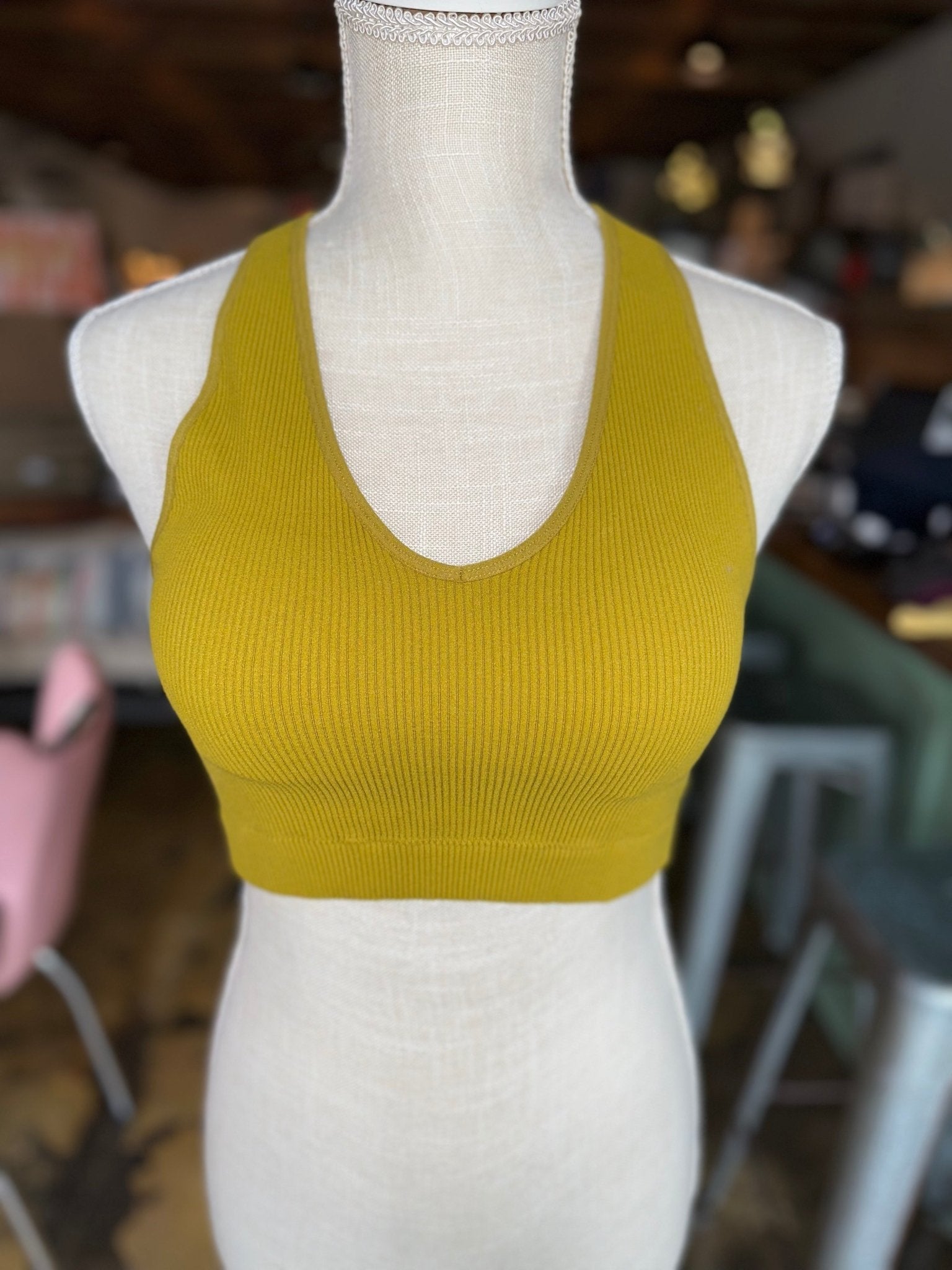 Ribbed Racerback Tank - Mercantile213