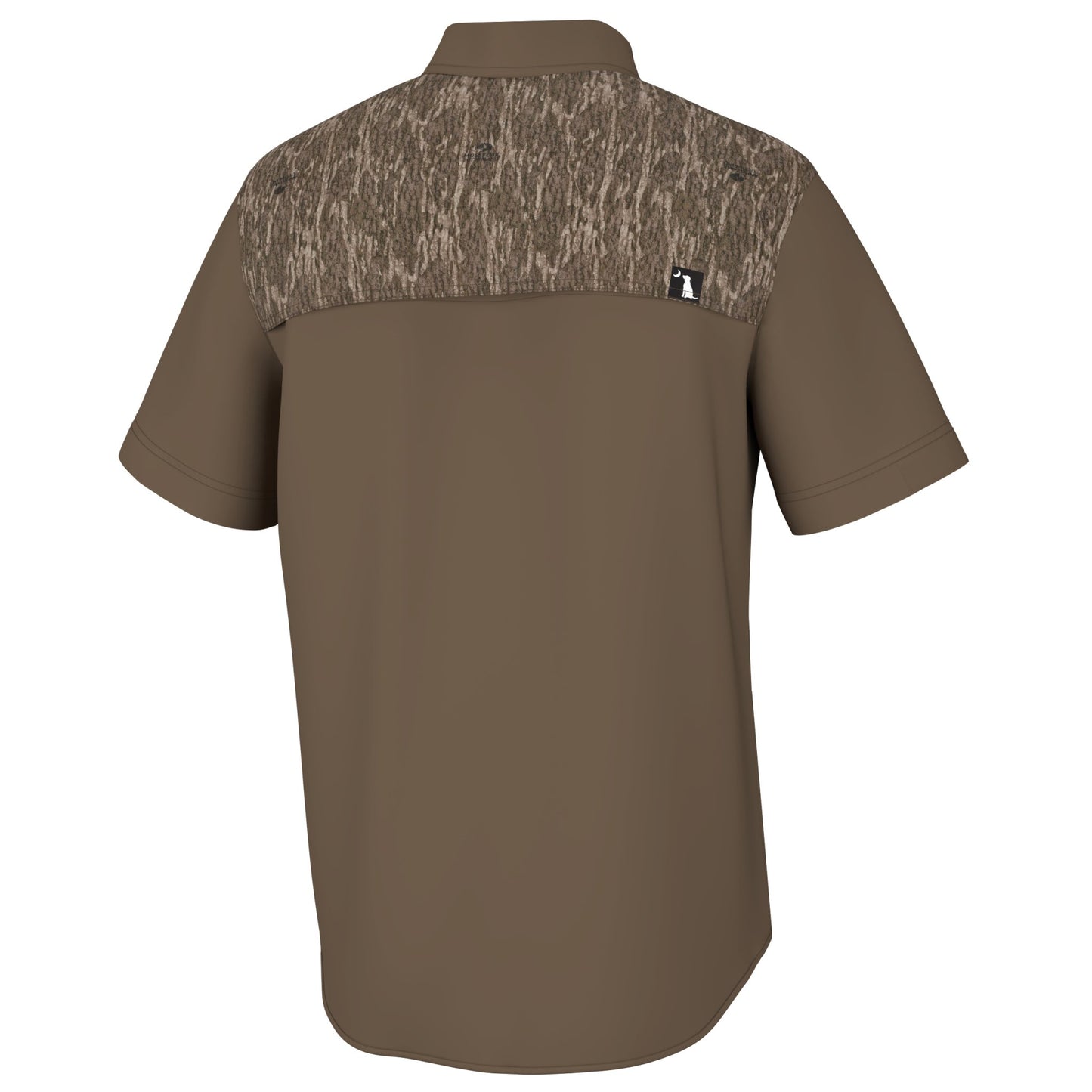 Seadation Angler Fishing Shirt- Bottomland/Dark Khaki - Mercantile213