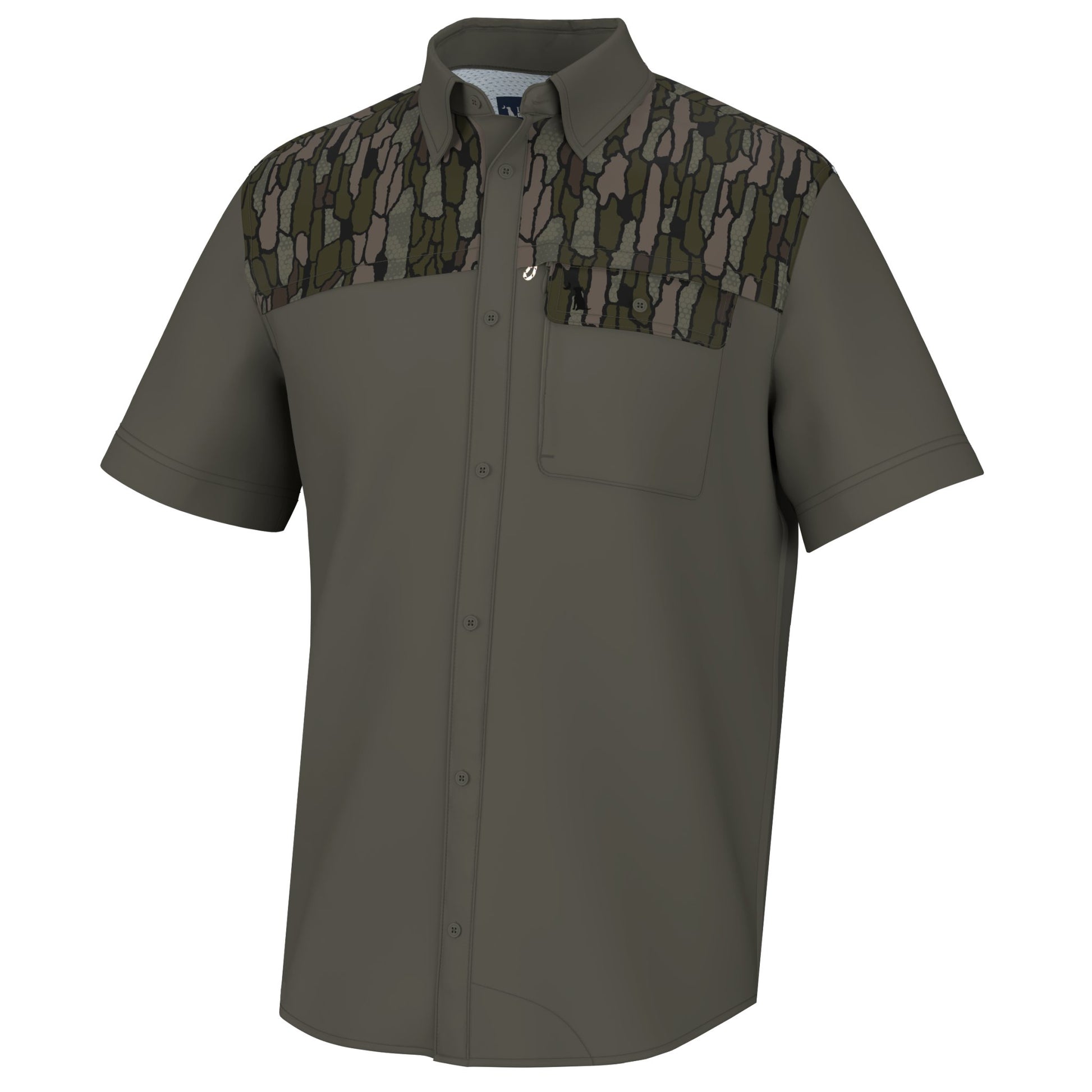 Seadation Angler Fishing Shirt- Localflage Timber/Olive - Mercantile213
