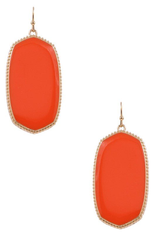 Smooth Drop Earrings - Mercantile213