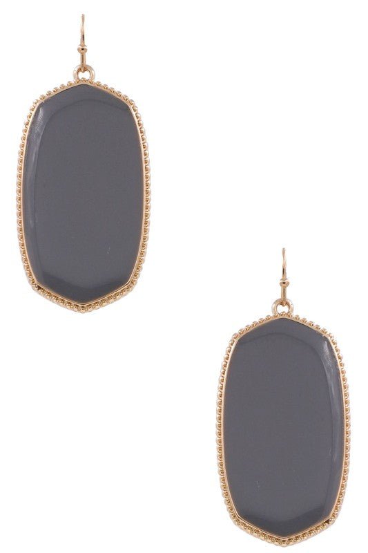 Smooth Drop Earrings - Mercantile213