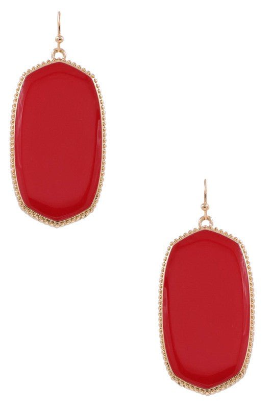 Smooth Drop Earrings - Mercantile213