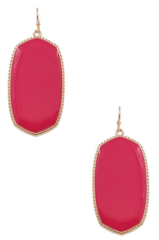 Smooth Drop Earrings - Mercantile213