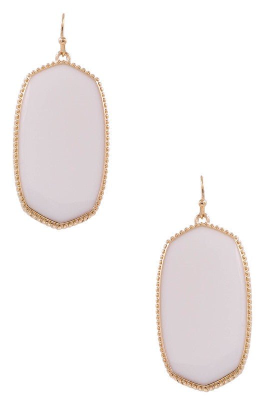 Smooth Drop Earrings - Mercantile213