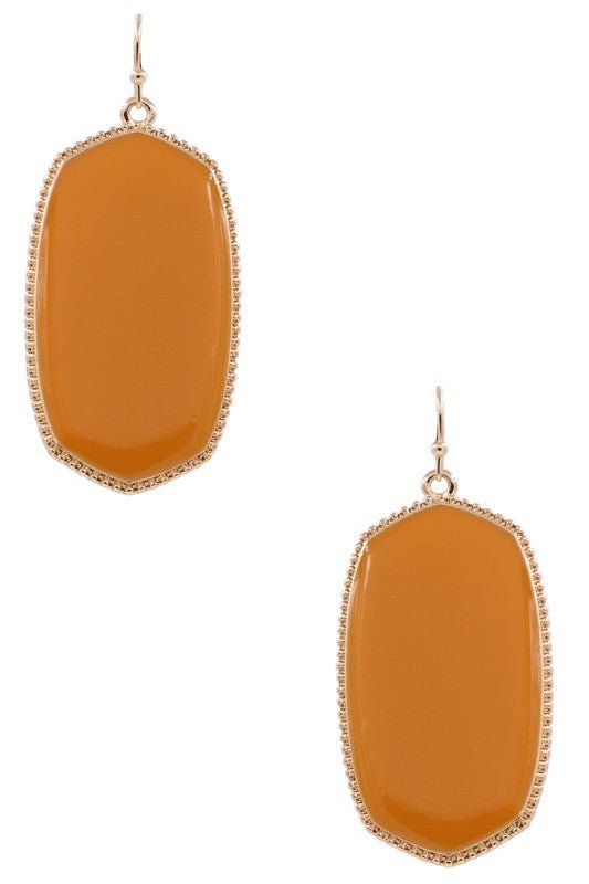 Smooth Drop Earrings - Mercantile213