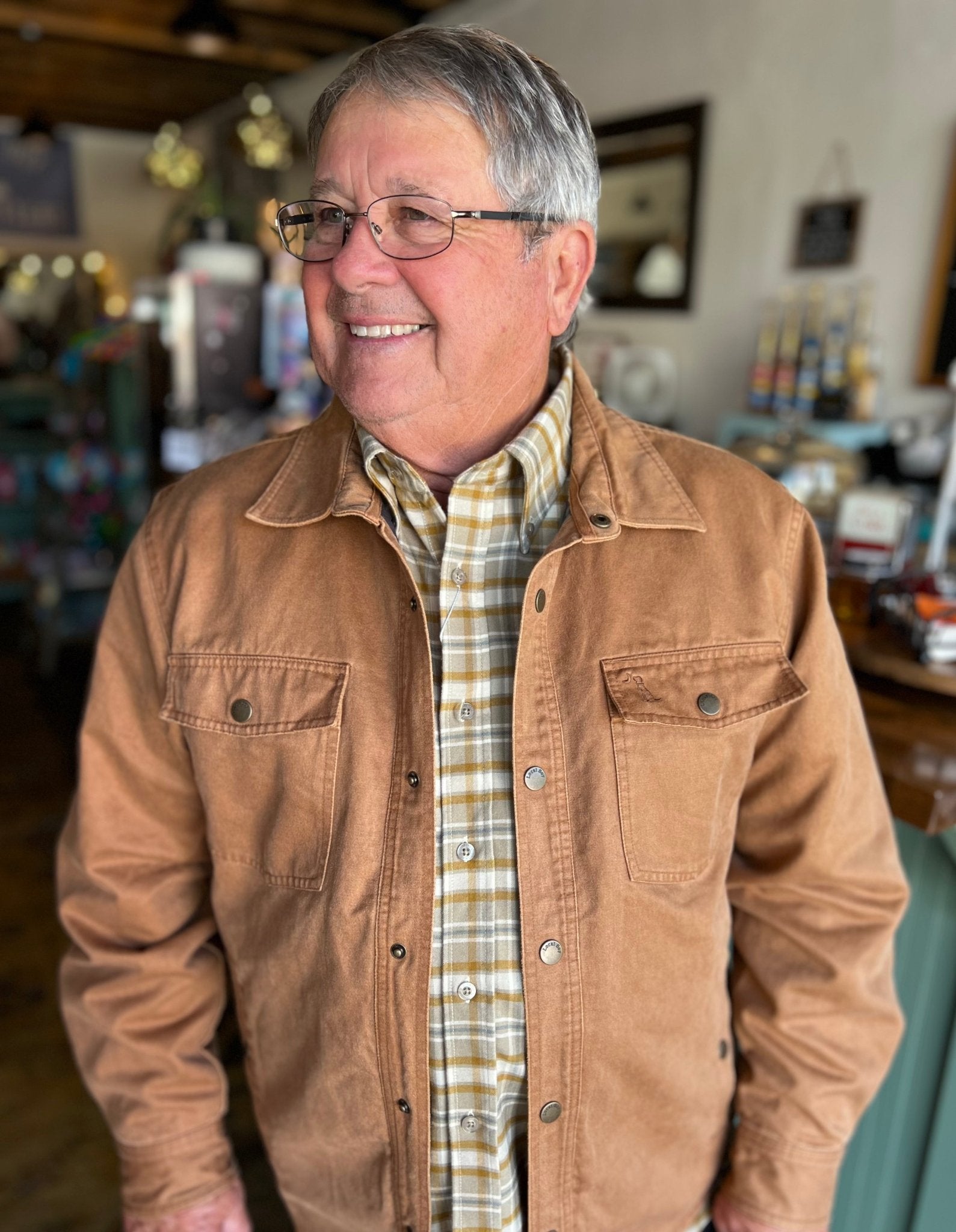 Sportsman Shacket- Rustic Oak - Mercantile213