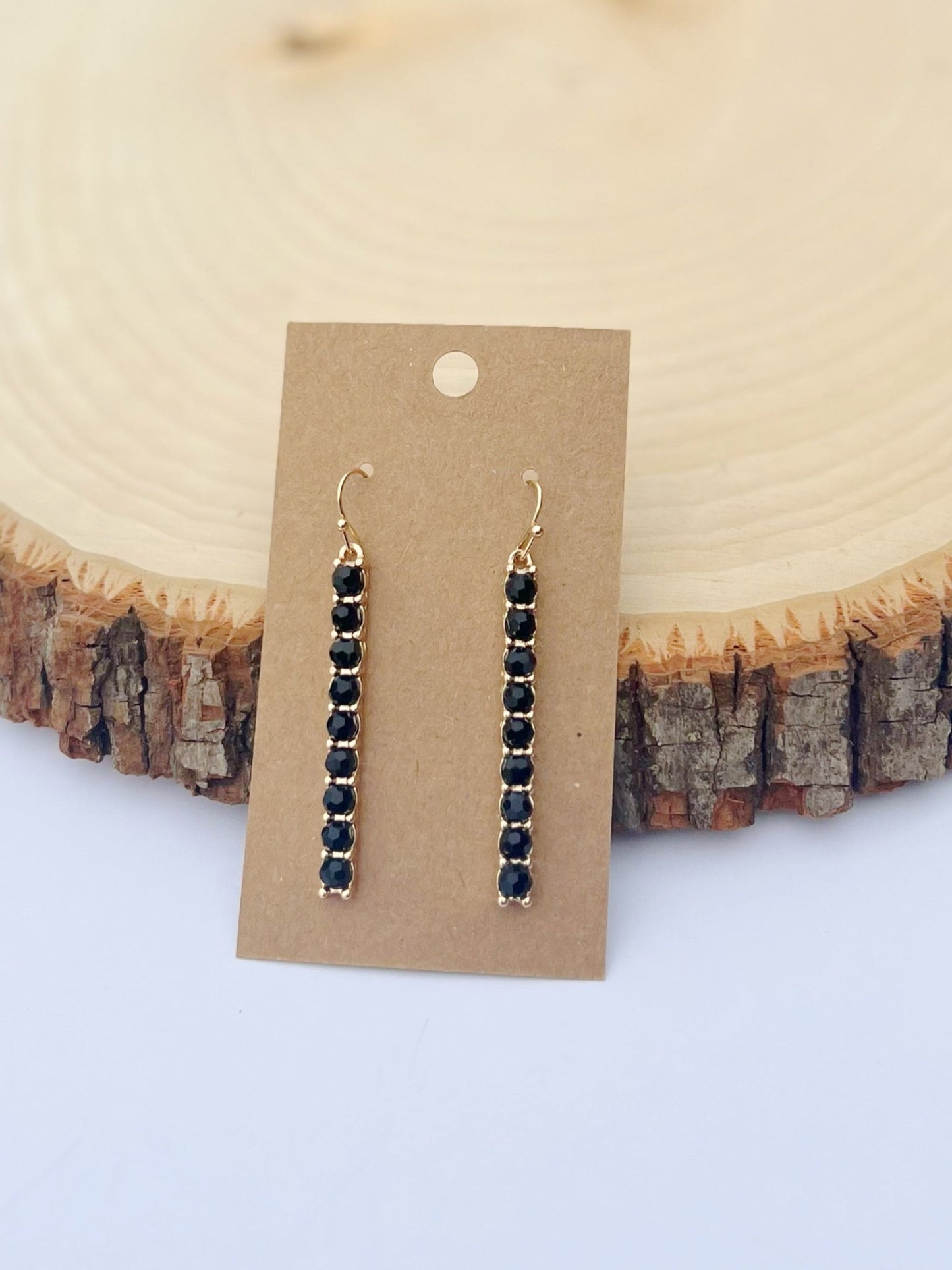 Stone Bar Earrings - Mercantile213