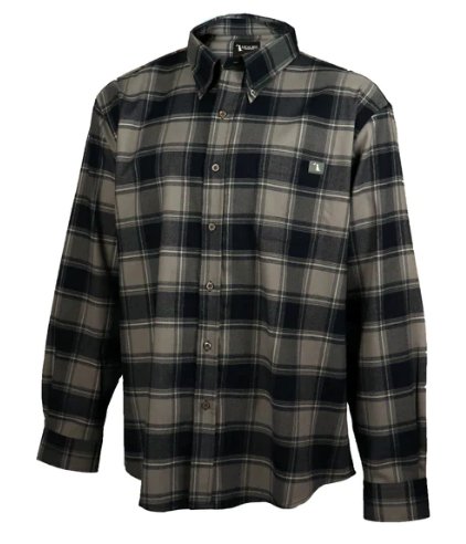 Stretch Flannel Navy/Grey - Mercantile213