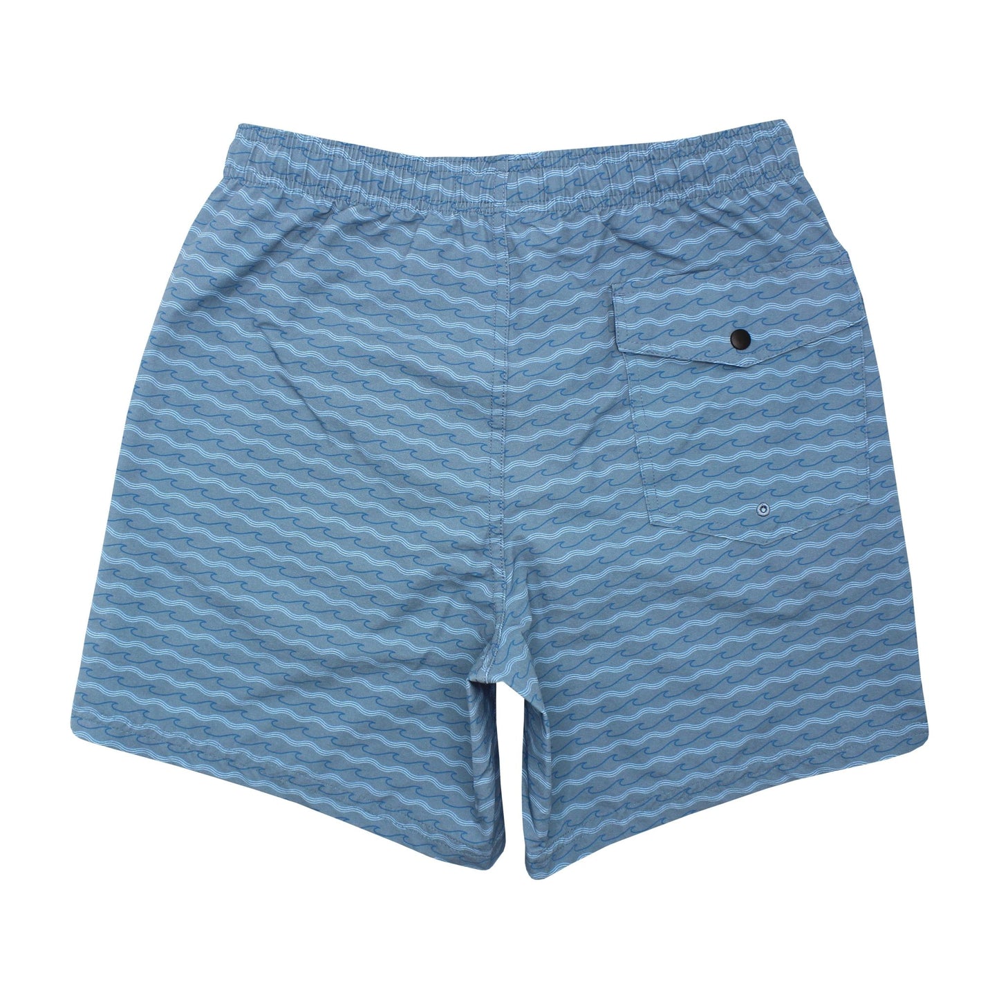 Swim Trunks- Waves Slate - Mercantile213