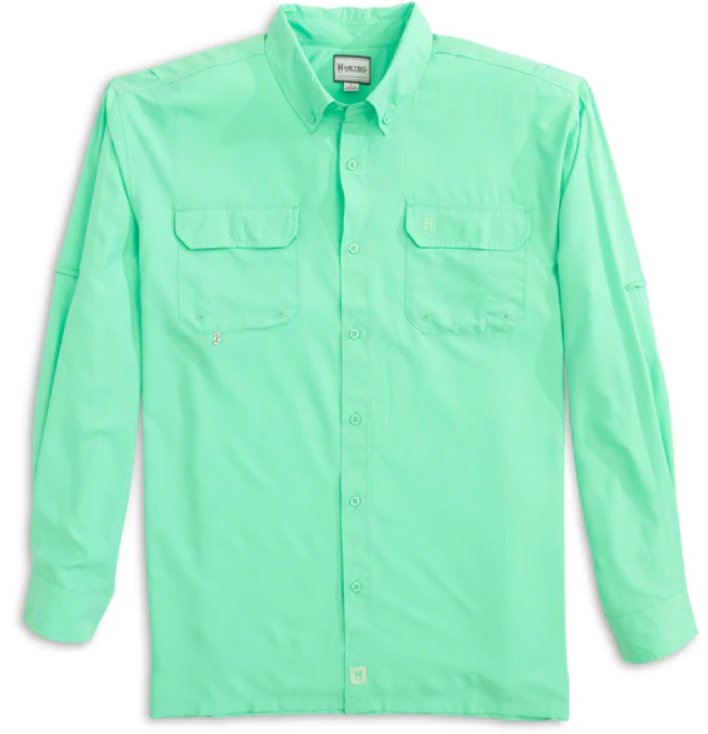 The Beaufort Long Sleeve: Patina Green - Mercantile213