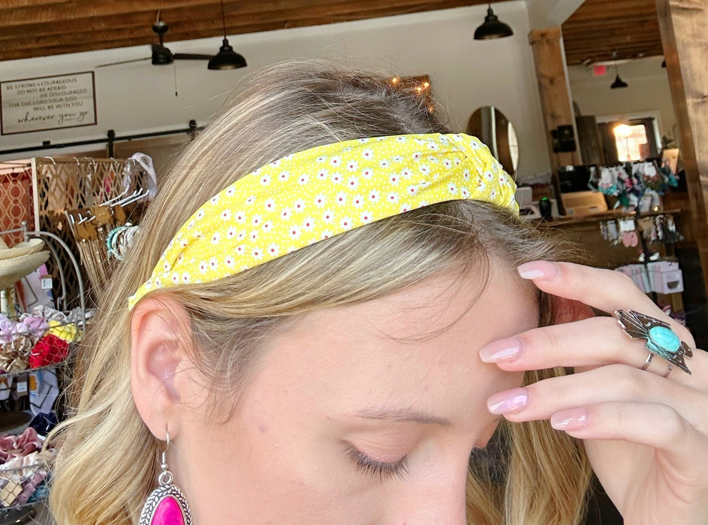 Yellow Daisy's Headband - Mercantile213